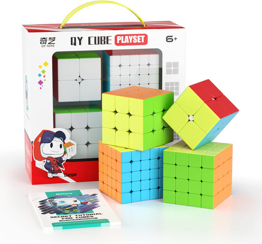 QIYI Paquete stickerless 2X2 al 5X5